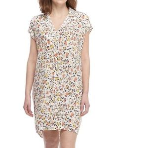 NWT Animal Print Shirt Dress
